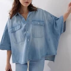 2025SS Whim Gazette ウィムガゼット DENIMドルマンシャツ 2025SS Whim Gazette ウィムガゼット DENIMドルマンシャツ - メルカリ