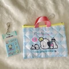 サンリオポチャッコ タイルシール/レトロレッスンバッグ セットのサムネイル