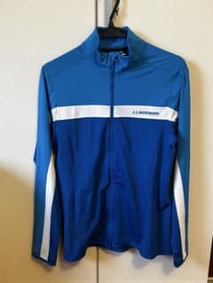 ☆値下げ☆J.LINDEBERG 青色 スポーツジャケット Mサイズ相当のサムネイル