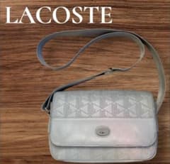 LACOSTE ショルダーバッグ swag drip 美品 - メルカリ