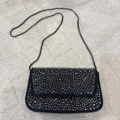 ZARA チェーンショルダーバッグ ブラックのサムネイル