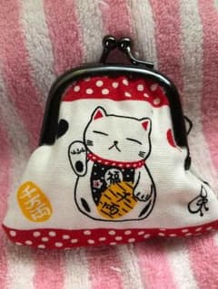 Lincoln様専用 招き猫ちゃん❤がま口のサムネイル