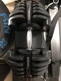 可変式ダンベル40kg　片手のみのサムネイル