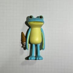 カエルフィギュア アイスクリーム付きのサムネイル