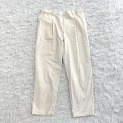 StudioCLIP Tapered Pants, Size M, Ivory
