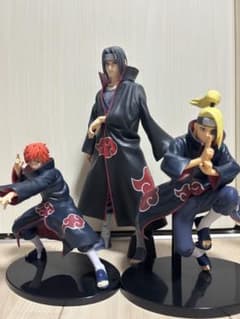 NARUTO フィギュア 暁 ９点セット うちはイタチ、デイダラ、サソリ等 NARUTO 暁 うちはイタチ サソリ デイダラ フィギュア 3体セット - メルカリ