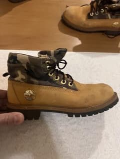 Timberland 迷彩柄 ワークブーツのサムネイル