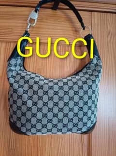 美品！✡GUCCI✡　 GGキャンバス ショルダーバッグのサムネイル