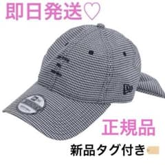 NEW ERA®×Ameri HOUNDSTOOTH RIBBON CAP 黒 - メルカリ