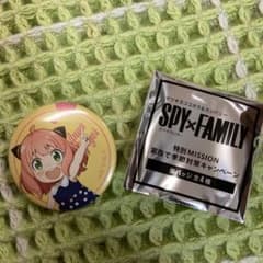 スパイファミリー　ココカラファイン　マツモトキヨシ　缶バッチ　アーニャのサムネイル