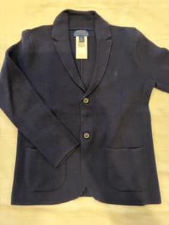 Polo Ralph Lauren コットンニットジャケット ネイビー 7のサムネイル