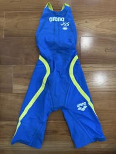 arena JSS 競泳用水着 ブルー イエロー - メルカリ
