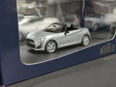 ダイハツ コペン ローブ シルバー　ミニカー 1/43 ホビージャパン ダイハツ コペン ローブ シルバー ミニカー 1/43 ホビージャパン