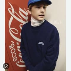 Russet Burbank Crew Neck Navy M 長谷川昭雄 - メルカリ