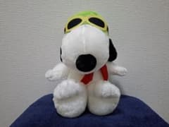 ★お値下げ★【新品・未使用】スヌーピー パイロット BIGぬいぐるみのサムネイル