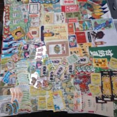 昭和レトロ ラベル 印刷物 大量 ジャンクジャーナル VINTAGE LABEL