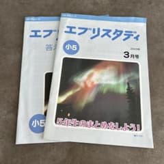 Z会 エブリスタディ 算数国語理科社会 小5 2023年3月号 - メルカリ