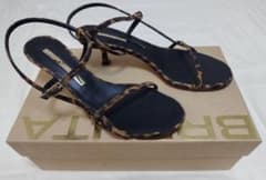 BRENTA ブレンタ ストラップサンダル レオパード 36 2/1 - メルカリ