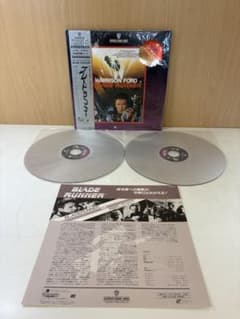 ⁠【廃盤】1987年 LD ブレードランナー 帯付 豪華CAV版 4面 美品レア