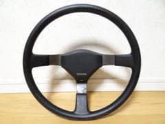 当時物！ナルディ レザー ステアリング 旧車 AE86 レビン トレノ ハンドル 当時物！ナルディ レザー ステアリング 旧車 AE86 レビン トレノ