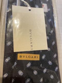 BVLGARI ネクタイ ブラック 総柄のサムネイル