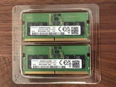 Samsung メモリー 16GB (8GBx2) DDR5 PC5-4800Bのサムネイル
