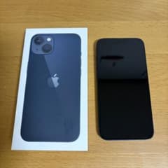iPhone13 126GB ミッドナイト　箱・ケーブル付きのサムネイル