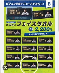 新品、未使用】阪神タイガース シークレットビジョンフェイスタオル