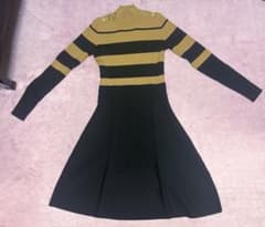 GAUDI 長袖ニットワンピース ボーダーのサムネイル
