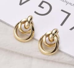フープピアス サークルピアス ゴールドのサムネイル