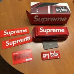 Supreme Cry Baby レッド ギターエフェクター - メルカリ