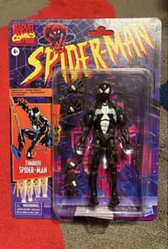 Marvel Legends Retro Package Symbiote Spider-Man