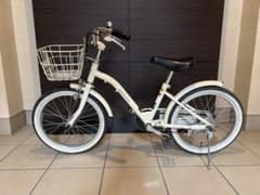 あさひ イノベーションファクトリー子供用自転車 18インチアイボリー
