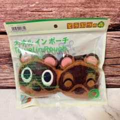 あつまれどうぶつの森 タオルインポーチ まめきちつぶきち 新品未開封