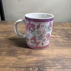 1976年12月 サンリオ マイメロディ ピンク マグカップ 昭和 ビンテージ