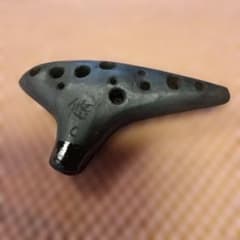 オカリナ工房福朗 ソプラノC管悠 98グラム ハンドメイド 薪窯