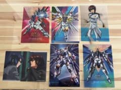 機動戦士ガンダムSEED FREEDOM クリアビジュアルポスター6枚セットのサムネイル