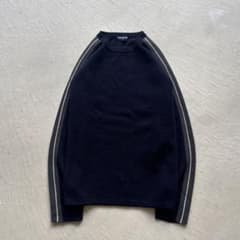 90s old uniqlo side line knit サイドライン ニット - メルカリ