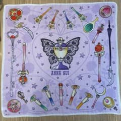 ANNA SUI 미소녀 전사 세일러 문 스카프 손수건 안나 수이