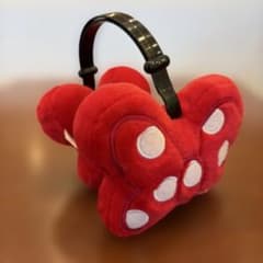 ディズニー 耳当て ミニー リボン イヤーマフ - メルカリ