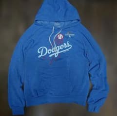 MLBドジャース2024年ワールドシリーズ優勝記念スウェットパーカー青M大谷翔平 MLBドジャース2024年ワールドシリーズ優勝記念スウェット