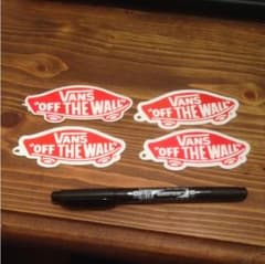 VANS ステッカー 4マイセットのサムネイル