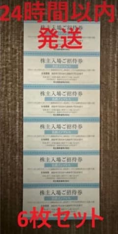 6枚セット！名鉄インプレス 株主優待 南知多ビーチランド リトルワールドのサムネイル
