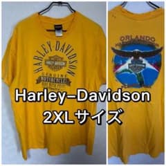Harley-Davidson ハーレーダビットソン Tシャツ 2XL イエロー - メルカリ