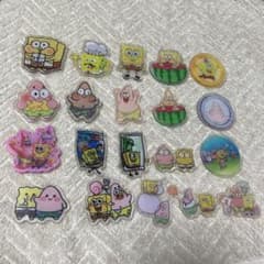 SALE【700→650】 スポンジボブ アクリルまとめ売り 20個セットのサムネイル