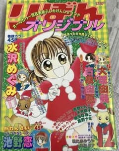 りぼん りぼんオリジナル 1998年12月 水沢めぐみ 池野恋 付録 無