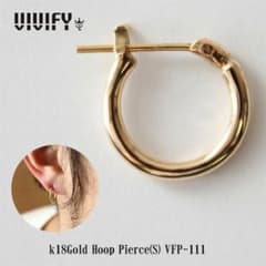 VIVIFY k18Gold Hoop Pierce(S) 片耳用のサムネイル