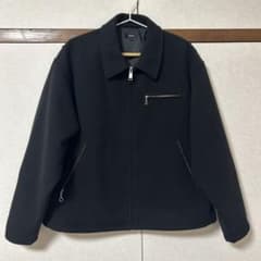 BEAMS リラックスフィット フリースメルトン シングル ライダース 