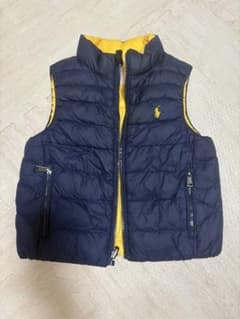 Polo Ralph Lauren ダウンベスト ネイビー イエローのサムネイル