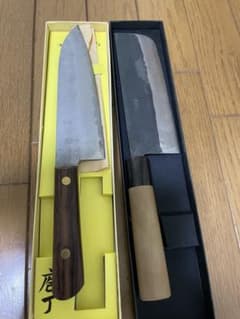 祥三郎作 黒三枚打 菜切り包丁SS三枚打 三徳包丁セット - メルカリ